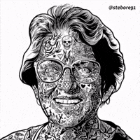 Old Lady Smiling GIF