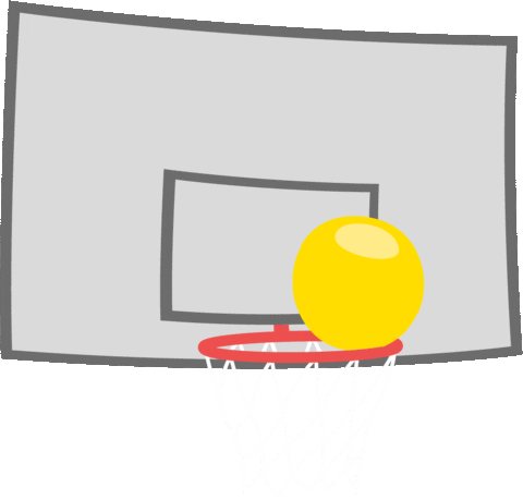 basketball ball Sticker