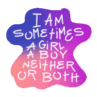 Break The Rules Pride Sticker by Anastasia Stefanovska