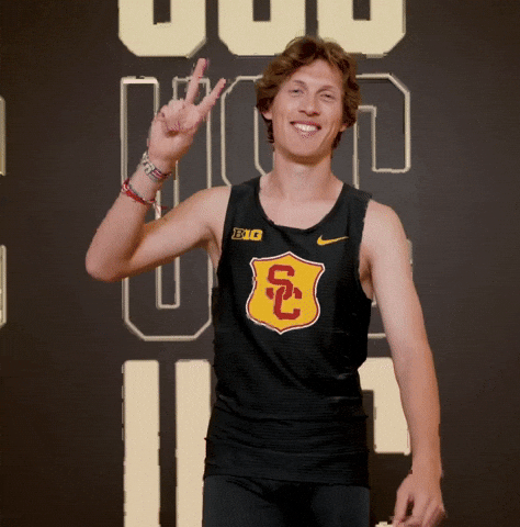 Track And Field Corona GIF by USC Trojans