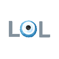 Evil Eye Lol Sticker