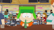 kyle broflovski drinking GIF by South Park 