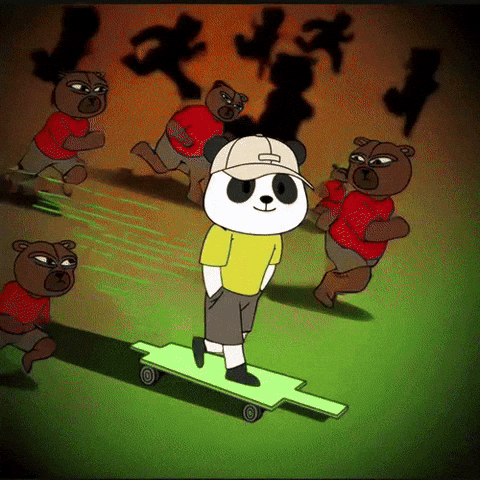 Race Win GIF by Pandu Pandas