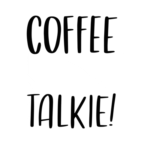 but first coffee Sticker by Rosalynne Love