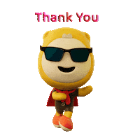 Happy Thank You So Much Sticker by Gumazing