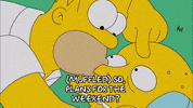 sucking homer simpson GIF