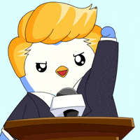 Donald Trump Win GIF by Pudgy Penguins