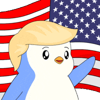 Donald Trump Crypto GIF by Pudgy Penguins