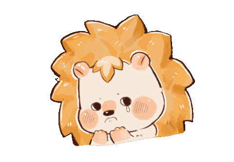 Niniouo giphyupload sad scared nini Sticker