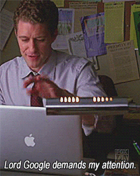 searching matthew morrison GIF