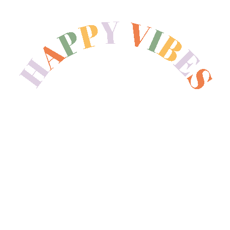 Happy Day Vibes Sticker by Joyce Jeroense
