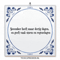 Storm November GIF by Tegelspreuken.nl