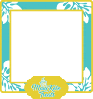 Frame Hawaii Sticker by Maui Keto Treats