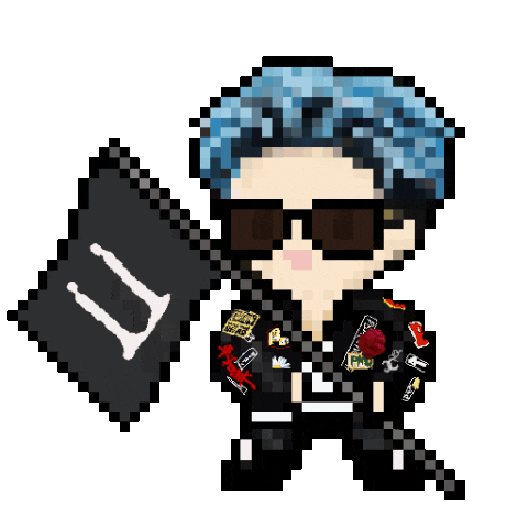 October 25 Pixel Sticker