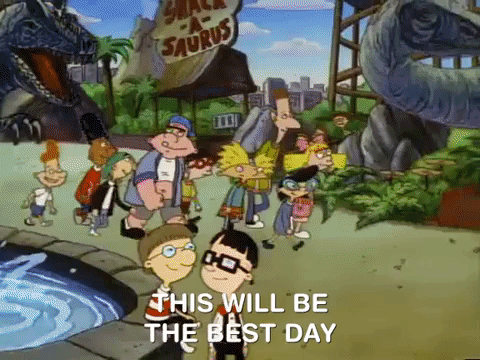 hey arnold nicksplat GIF
