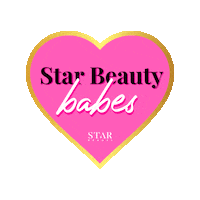 starbeautyco heart pink lashes lash Sticker