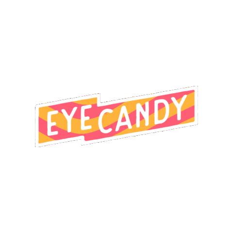 Eye Candy Logo Sticker by Eye Candy Jumpers