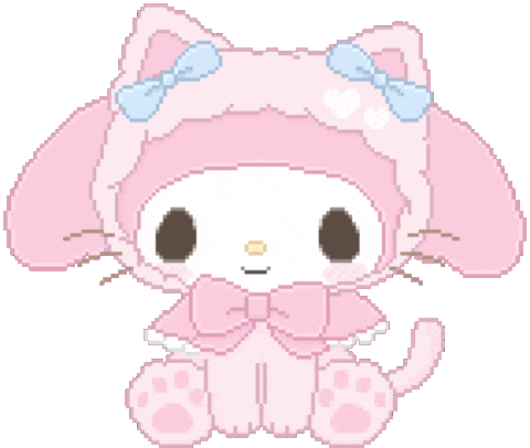 My Melody Cat Sticker