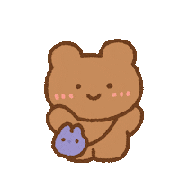 Happy Bear Sticker