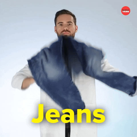 Thanksgiving Jeans GIF by BuzzFeed