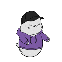 Happy Dance Sticker by Sappy Seals Community