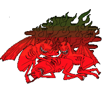 ajentlida chill relax teeth wings Sticker