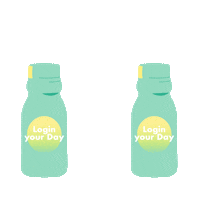 voiceofyou drink cheers friday bottle Sticker
