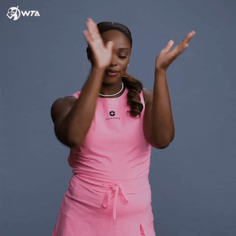 Applaud Sloane Stephens GIF by WTA