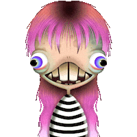 Girl Pink Sticker by RARO