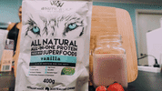 Protein Smoothie GIF by White Wolf Nutrition