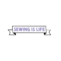 Hand Made Sewing Sticker by Tadah Patterns