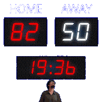 50 Away Sticker