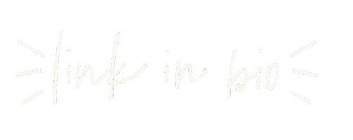 Link In Bio Hand Lettered Sticker by Kelley Bren Burke