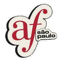 AliancaFrancesadeSaoPaulo af rouge afsp aliança francesa de são paulo Sticker