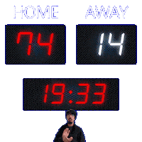 14 Away Sticker