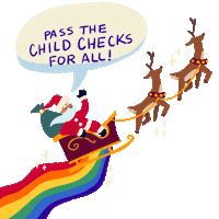 Happy Merry Christmas Sticker by Creative Courage