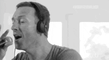 Coldplay GIF by iHeartRadio