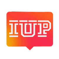 Indiana University Iu Sticker by Indiana University of Pennsylvania