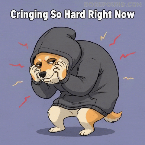 Awkward Oh No GIF by Doge Pound