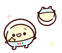 star astronaut Sticker by Dream Hugo