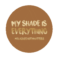 gold slay Sticker by Black Radiance Beauty