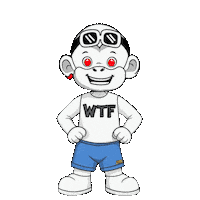 What The Wtf Sticker by Zhot