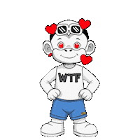 What The Wtf Sticker by Zhot