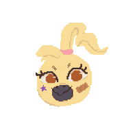 Pixel Wink Sticker