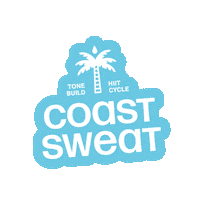 thecoastsweat cs coast sweat coastsweat Sticker