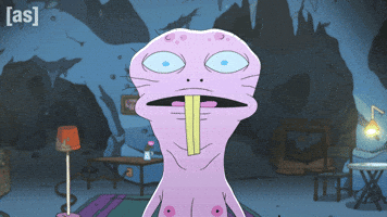 Staring Naked Mole Rat GIF by Adult Swim