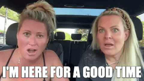 Good Time Party GIF by Cat & Nat