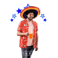 Salud Ismael Sticker by Open Plaza