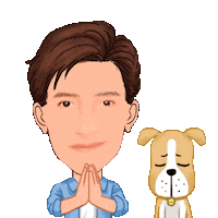 Dog Love Sticker