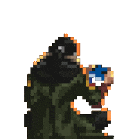 Pixel Playing Sticker